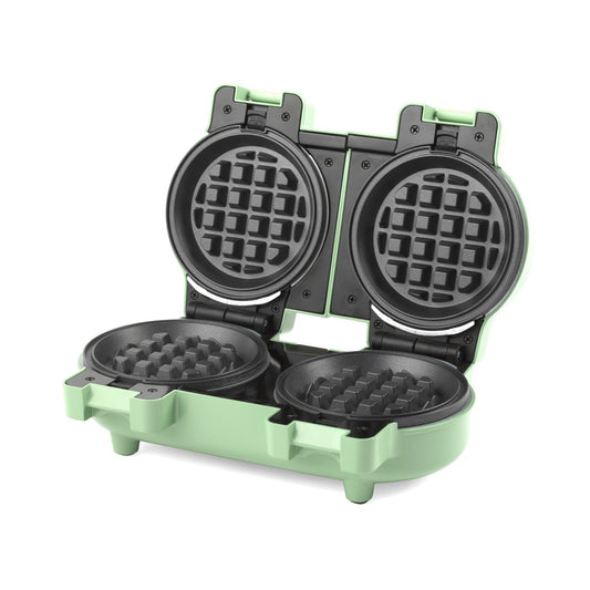 Double Mini Waffle Maker - Non-Stick for Versatile Sweet and Savory Treats by Giles & Posner